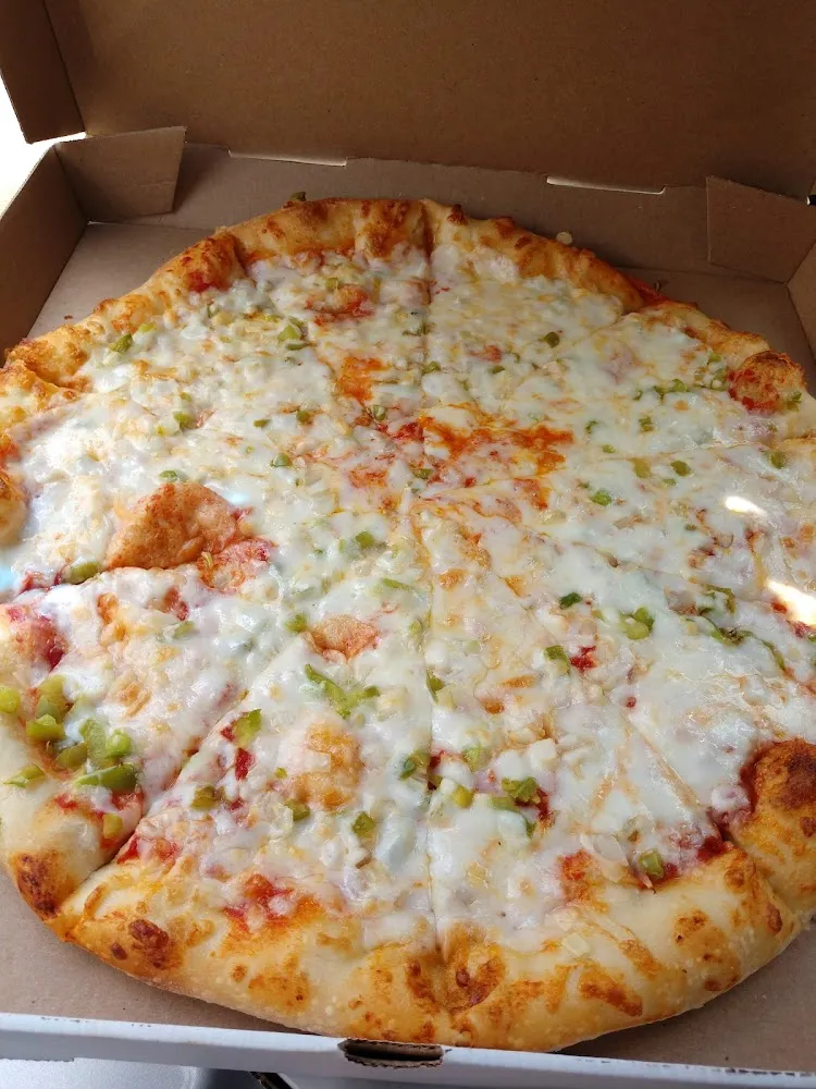 Pepper and Onion Pizza